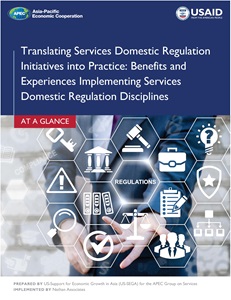 COV-Cover-223-GOS-Translating Services Domestic Regulation Initiatives Into Practice - Four-Pager